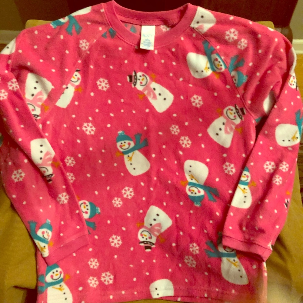 Children’s Place Snowman Sweatshirt. Size 10-12.